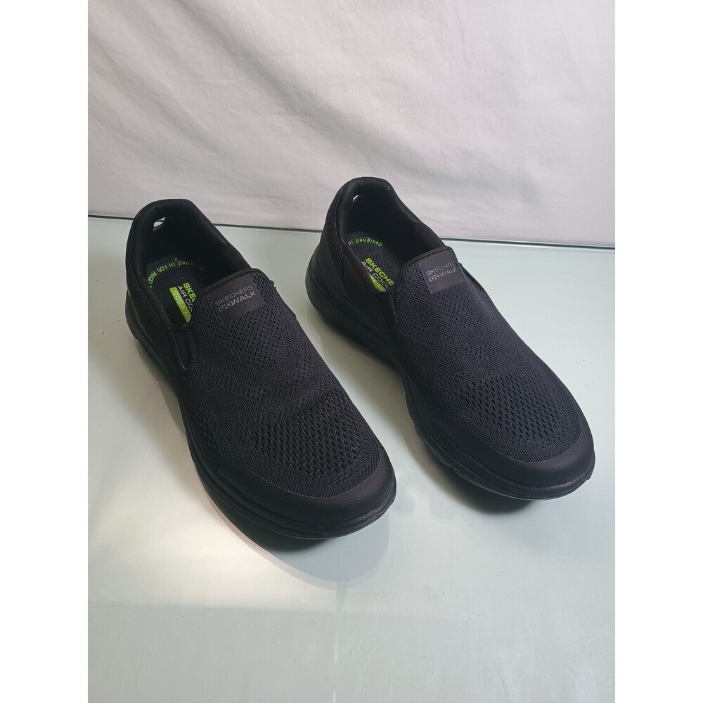 SKECHERS ULTRA GO Black Slip On COMFORTABLE Active Shoes - Men's Size US 8.5